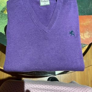 Beautiful men blazer v neck express 100% cotton